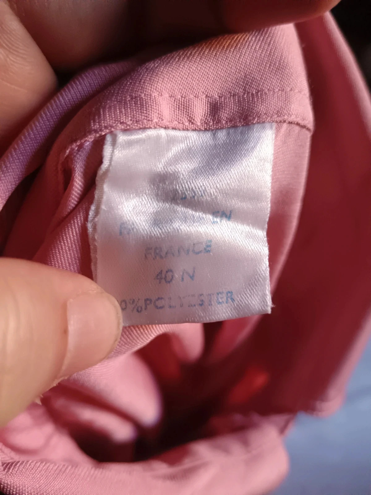 Camisa rosa vintage – photo 4